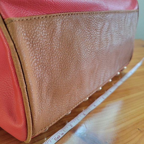 Y2K Coral Pink Studded Handbag | Bratzcore Mall-Girl Purse - Picture 5 of 11